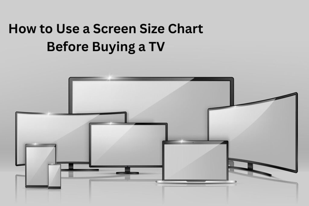 Screen Inches List Use a Screen Size Chart Before Buying a TV - Marksgarden