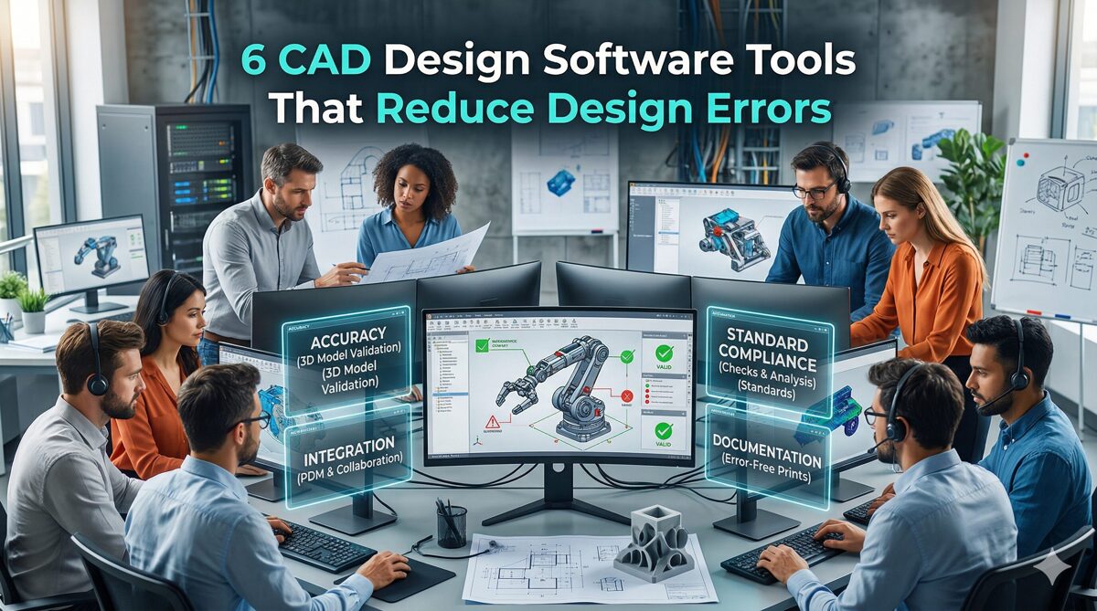 6 CAD Design Software Tools That Reduce Design Errors - Blog - Marksgarden