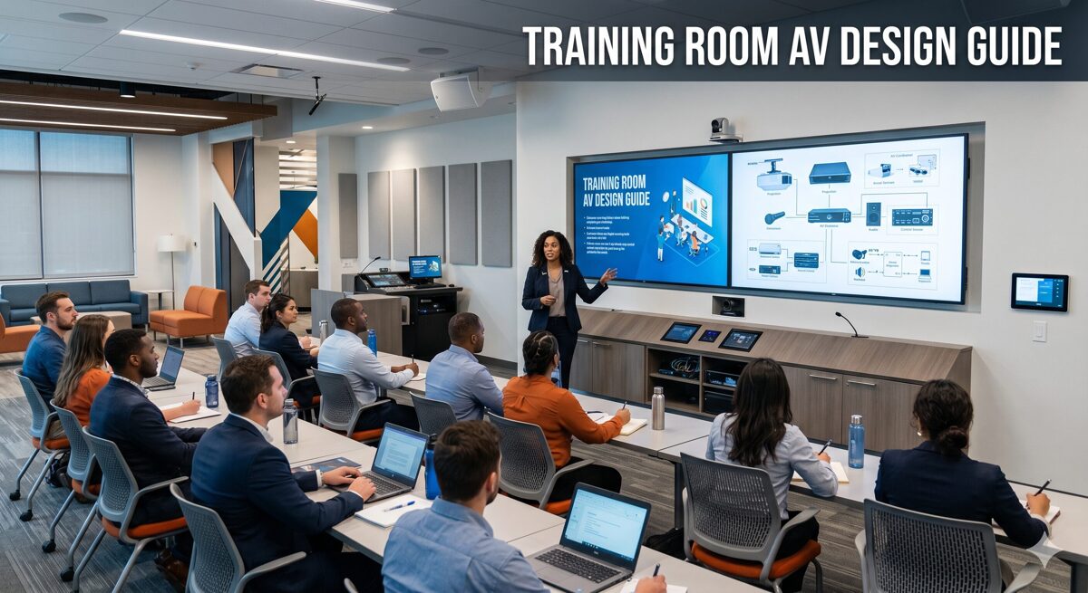 The Ultimate Training Room AV Design Guide for Businesses, Schools, and Training Centers
